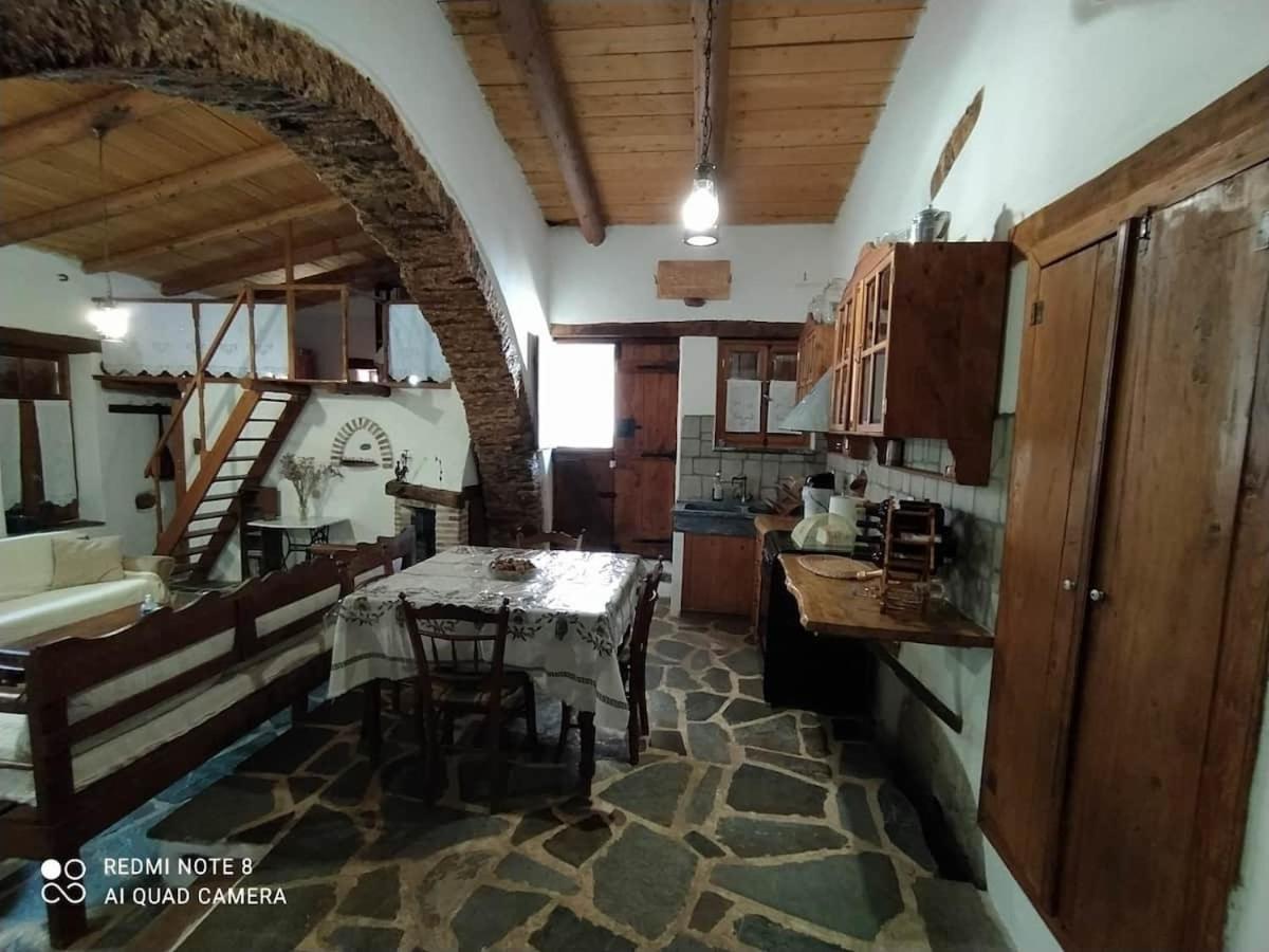Afrodite'S House-Restaurated Oil Factory Agia  Exteriör bild